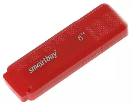 Флэшка Smartbuy USB 2.0 Flash Drive 8GB Dock Red (SB8GBDK-R)