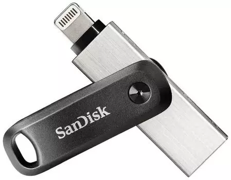 Флешка 128GB SanDisk iXpand Go USB3.0/Lightning (SDIX60N-128G-GN6NE)
