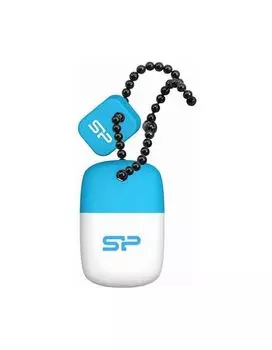 Флешка 16GB Silicon Power Touch T07, USB 2.0, Голубой