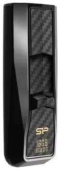 Флешка 64Gb Silicon Power Blaze B50, USB 3.0, Черный (SP064GBUF3B50V1K)