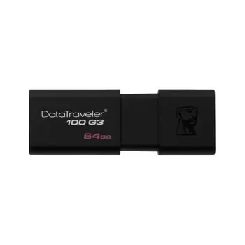 Флешка Kingston 64Gb DataTraveler 100 G3 (DT100G3/64GB) USB3.0 черный