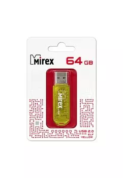 Флешка MIREX ELF (64 Gb) YELLOW