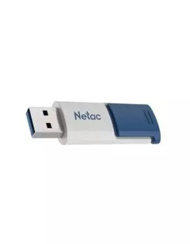 Флешка Netac U182 Blue 32Gb (NT03U182N-032G-30BL) бело-синяя