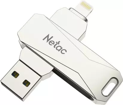 Флешка Netac U652 64Gb (NT03U652L-064G-30PN) USB 3.0+Lightning