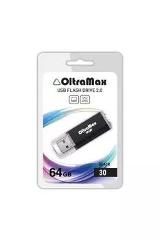 Флешка OltraMax 30 64Gb Black (OM064GB30-B)