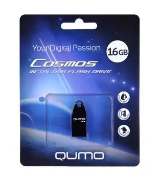 Флешка Qumo 16Gb UD Cosmos USB 2.0 Dark