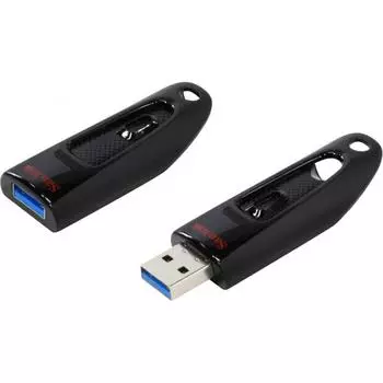 Флешка SanDisk Ultra 128Gb (SDCZ48-128G-U46) USB3.0 черный