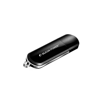 Флешка Silicon Power 16Gb LuxMini 322 SP016GBUF2322V1K USB2.0 black