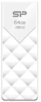 Флешка Silicon Power 64Gb Blaze B03 white USB 3.1