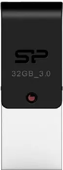 Флешка Silicon Power Mobile X31 32GB Black (SP032GBUF3X31V1K)