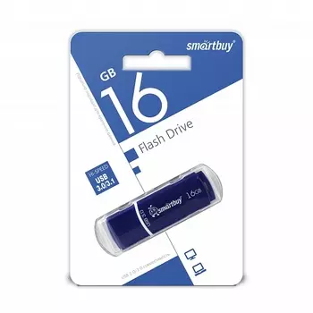 Флешка SmartBuy 16Gb Crown blue USB 3.0