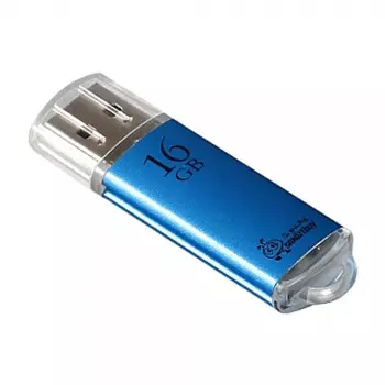Флешка SmartBuy 16Gb V-Cut blue USB 2.0