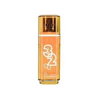 Флешка SmartBuy 32Gb Glossy Series Orange (SB32GBGS-Or)