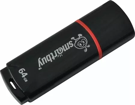 Флешка SmartBuy 64Gb Crown black USB 2.0