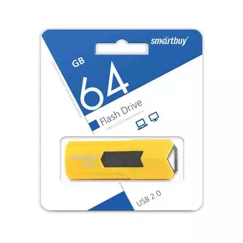 Флешка SmartBuy 64Gb Stream Yellow USB 3.0