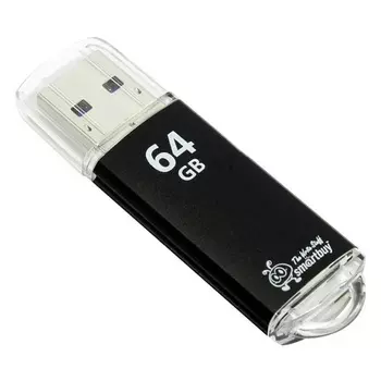 Флешка SmartBuy 64Gb V-Cut Black USB 3.0