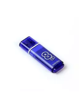 Флешка Smartbuy 8Gb Glossy Blue (SB8GBGS-B)