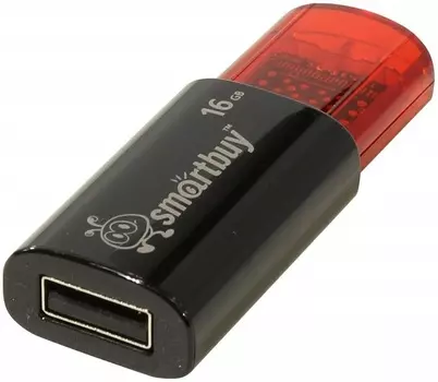 Флешка SmartBuy Click 16GB Black (SB16GBCl-K)