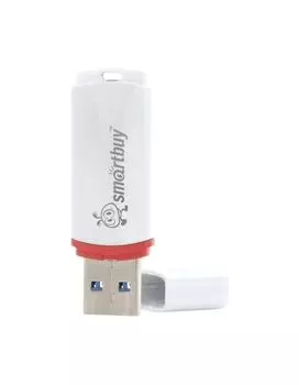 Флешка SmartBuy Crown 64Gb White (SB64GBCRW-W)