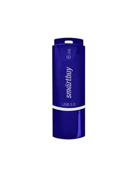 Флешка SmartBuy Crown 8Gb Blue (SB8GBCRW-BL)