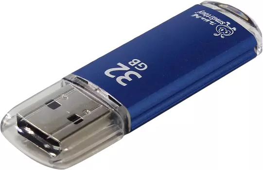 Флешка SmartBuy V-Cut 32GB Blue (SB32GBVC-B)