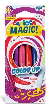 Фломастеры Carioca Magic 6 цветов 43047