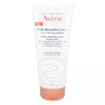 Флюид для снятия макияжа 3 в 1 Avene, 200 мл