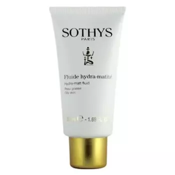 Флюид увлажняющий матирующий для жирной кожи Sothys Oily Skin, 50 мл