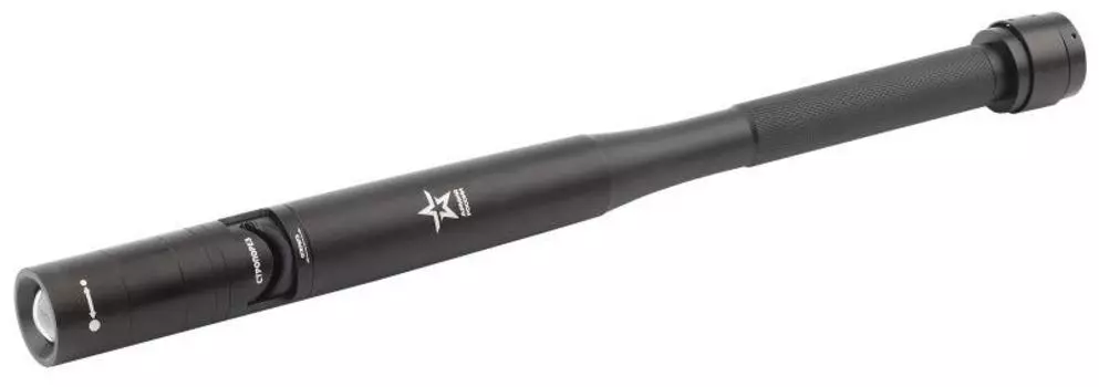 Фонарь MB-701 АРМИЯ РОССИИ универс. Аргумент 7Вт алюм. регул. фокус бита; молоток; стропорез 4хАА кор. ЭРА Б0030199