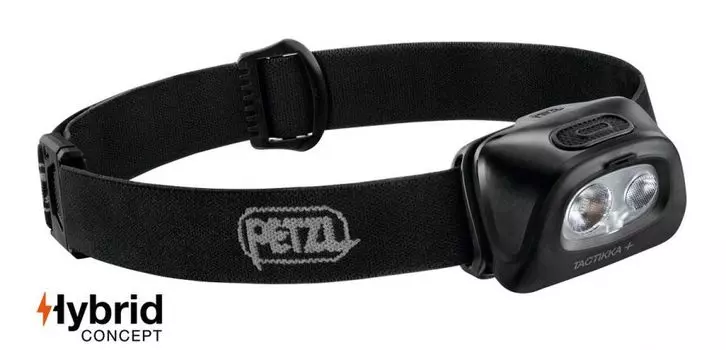 Фонарь налобный Petzl TACTIKKA + черный (E089EA00)
