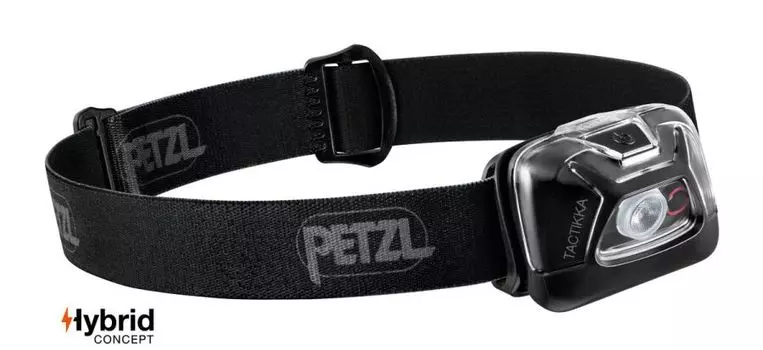Фонарь налобный Petzl TACTIKKA черный (E093HA00)