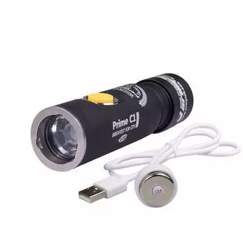 Фонарь светодиодный Armytek Prime C1 Pro Magnet USB+18350, 1050 лм, аккумулятор