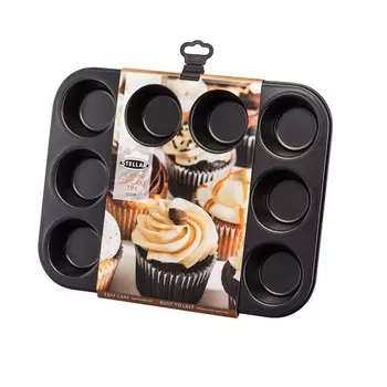 Форма для маффинов Stellar Bakeware SB57, 12 ячеек, 6,5х3см