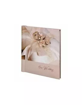 Фотоальбом BRAUBERG свадебный "Наша свадьба" 20 магнитных листов, 23х28 см, спираль, 391154