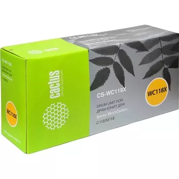 Фотобарабан Cactus CS-WC118X (013R00589) черный для Xerox WC 118/123/128 (60000 стр.)