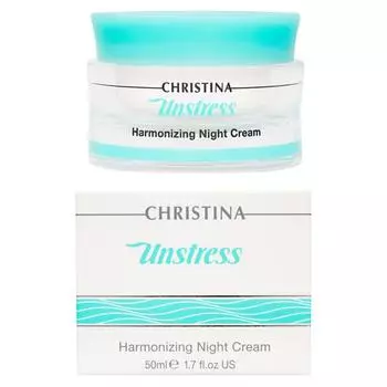 Гармонизирующий ночной крем Christina Unstress: Harmonizing Night Cream, 50 мл
