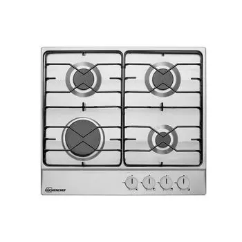Газовая варочная поверхность Kuchenchef KHG610X нержавеющая сталь