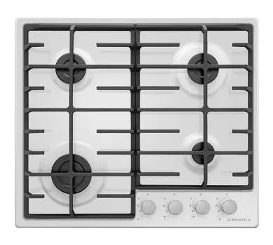 Газовая варочная поверхность Maunfeld EGHE.64.6CW/G белый
