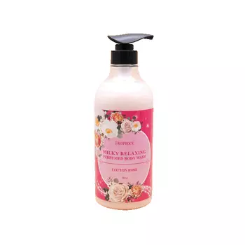 Гель для душа DEOPROCE MILKY RELAXING BODY WASH COTTON ROSE 750 g