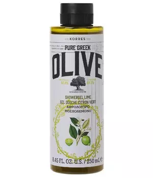 Гель для душа олива и золотое яблоко Korres Греческая Олива 250 мл