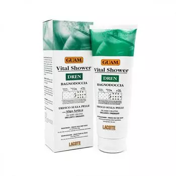 Гель для душа освежающий с дренажным эффектом Guam Dren, 250 мл