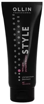 Гель для укладки волос Ollin Professional Style ультрасильной фиксации 200мл