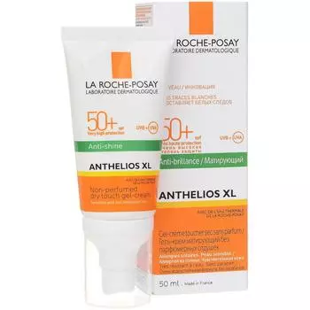 Гель-крем для лица матирующий SPF 50+ La Roche-Posay Anthelios XL, 50 мл