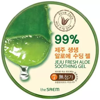 Гель универсальный The Saem Jeju Fresh Aloe Soothing Gel 99% 300 мл