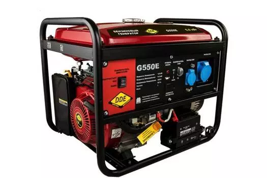 Генератор бензиновый DDE G550E