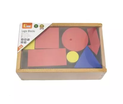 Геометрические фигуры 48 шт.в ящике VIGA VG56164