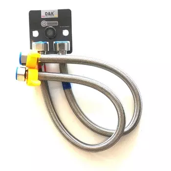 Гибкая подводка D&amp;K гайка 1/2-гайка 1/2, 60 см (DC1250061)