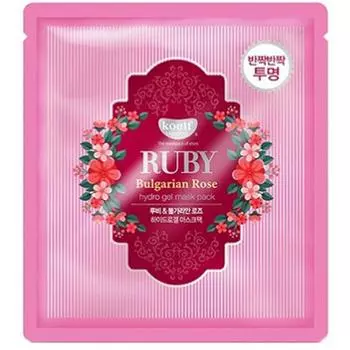 Гидрогелевая маска для лица Koelf Ruby &amp; Bulgarian Rose Hydro Gel Mask Pack, 30гр