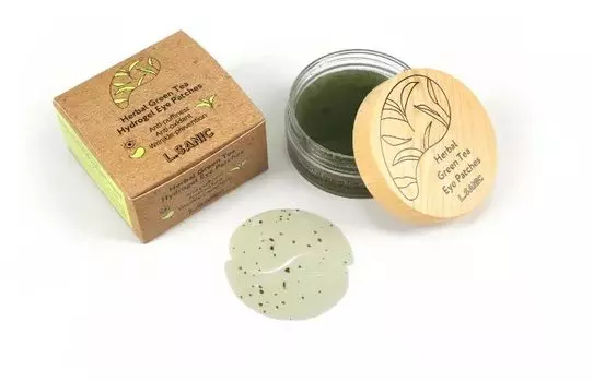 Гидрогелевые патчи с экстрактом зеленого чая L.Sanic Herbal Green Tea Hydrogel Eye Patches, 60pcs