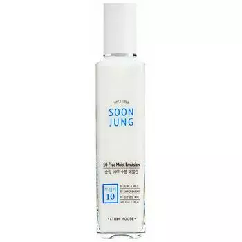 Гипоаллергенная эмульсия для чувствительной кожи Etude House Soon Jung 10-Free Moist Emulsion 120ml
